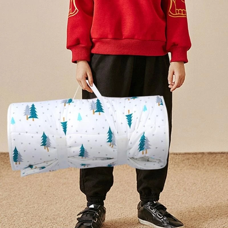 J15U طفل صغير كيس النوم كيس النوم بطانية وسادة نوم للأطفال مع وسادة قابلة للإزالة #3