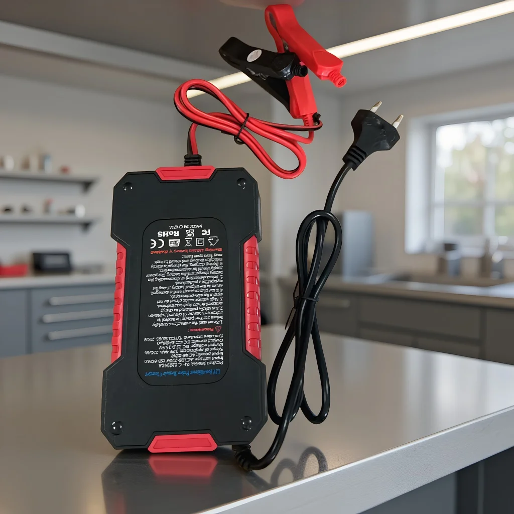

Car Battery Charger 12V 6A: Pulse Repair LCD Display Smart Fast Charge for AGM, Deep Cycle, GEL, Lead-Acid Batteries