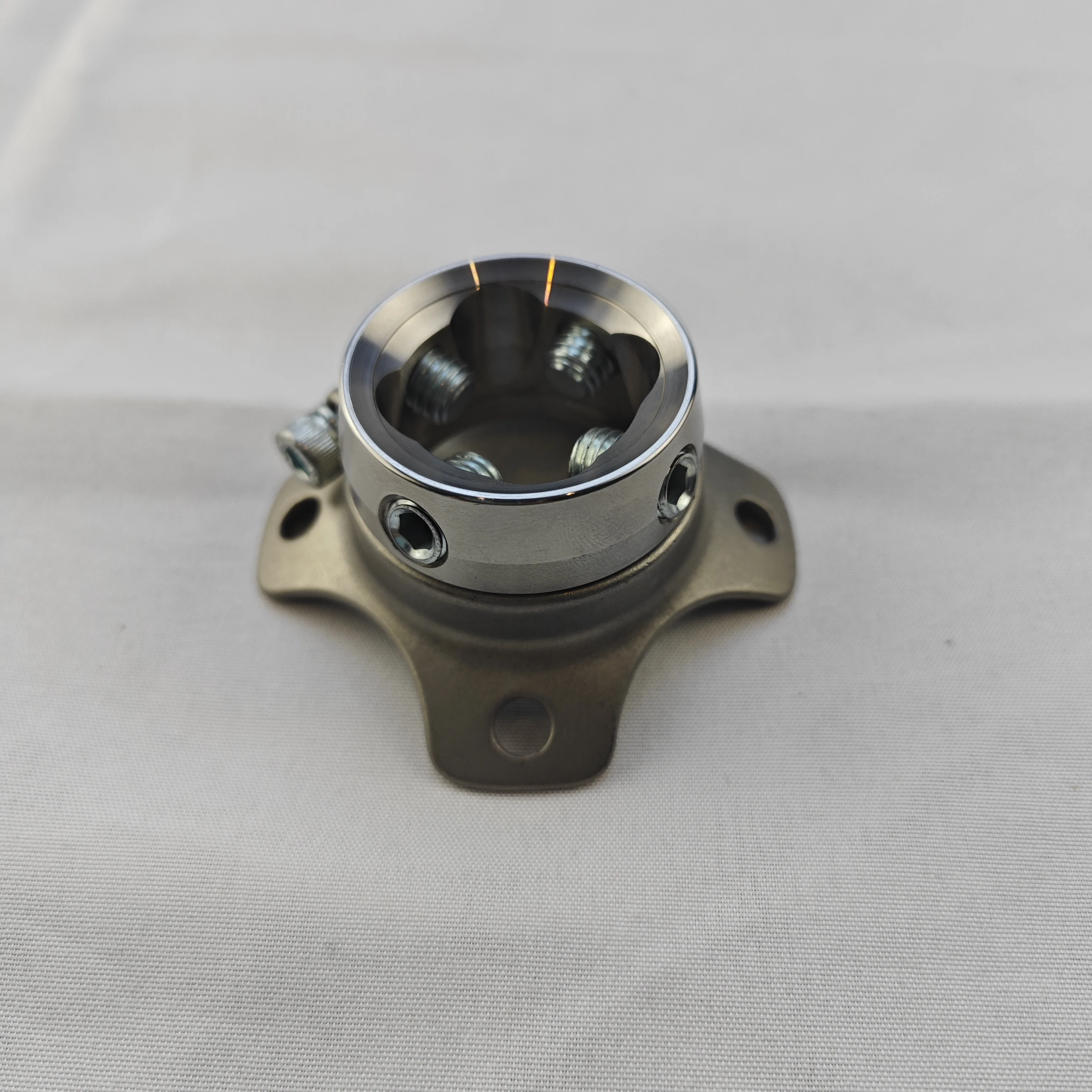 Stainless Steel  Rotatable Female Four Jaws Plate Prosthetic Products Artificial Adapter Leg and Thigh Connector 4P63-RF-SS