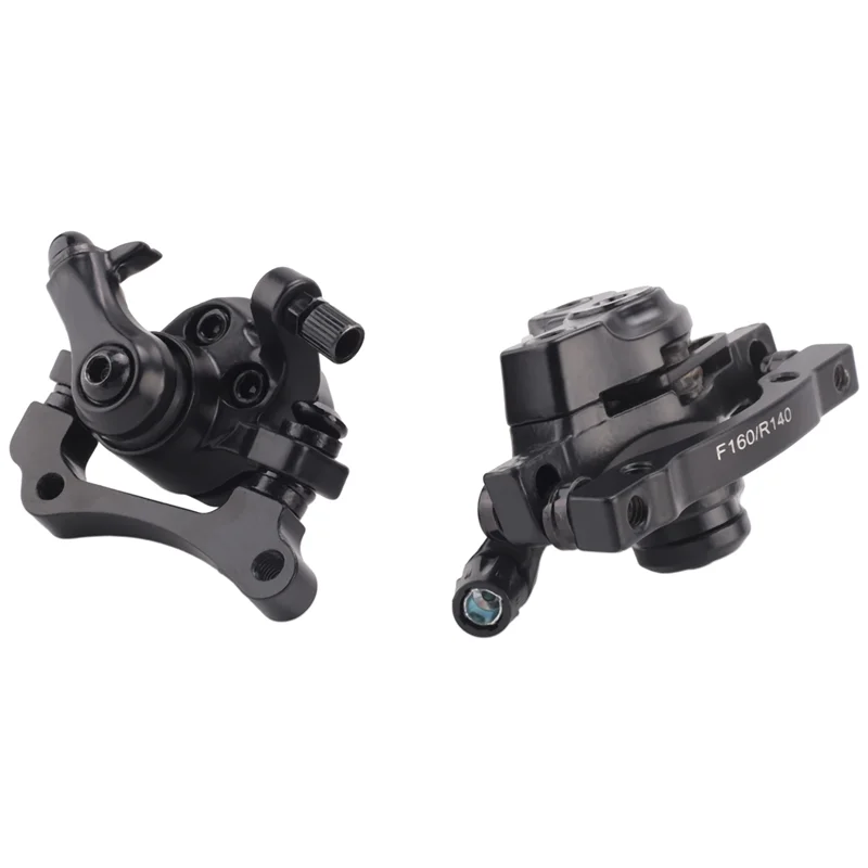 

A48F-2 Piece M5 Front And Rear Wheel Oil Brake Disc Brake Brake Brakes Black Ride Electric Scooter Parts Electric Scooter Parts