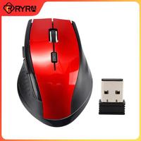 RYRA WH730 2.4GHz Wireless Optical Mouse 1200 DPI USB Receiver Battery Type Computer Office Gaming Mouse Accessories