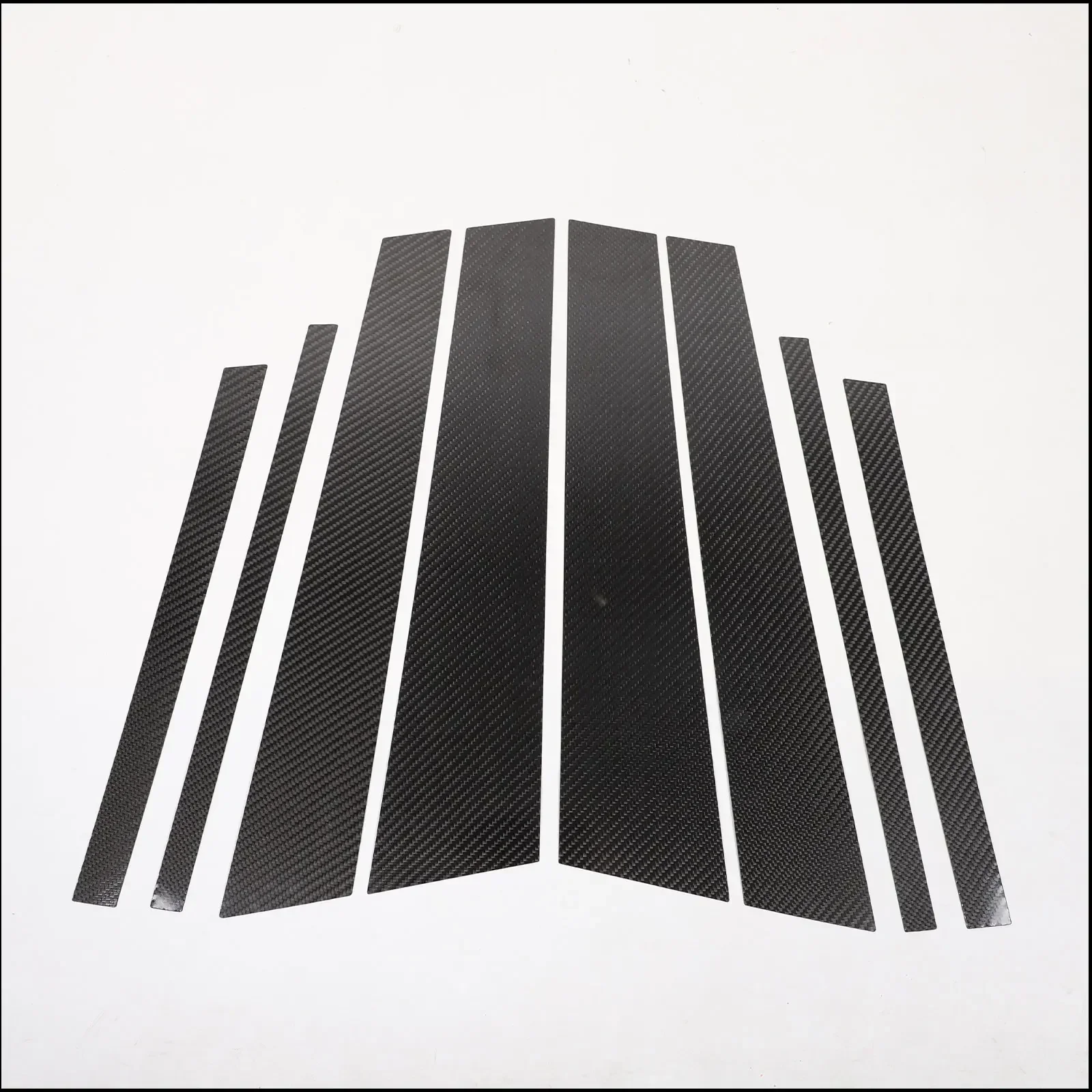 For BMW X3 G01 2018-2022 Car Center Pillar Decorative Panel Sticker Carbon Fiber Sheet Auto Exterior Accessories