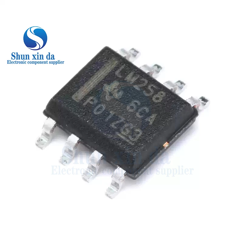 20PCS LM258 DIP8 SOP8 LM258P LM258DR LM258ADR LM258A LM258DR2G LM258DT SMD Chip Industry-Standard Dual Operational Amplifiers IC