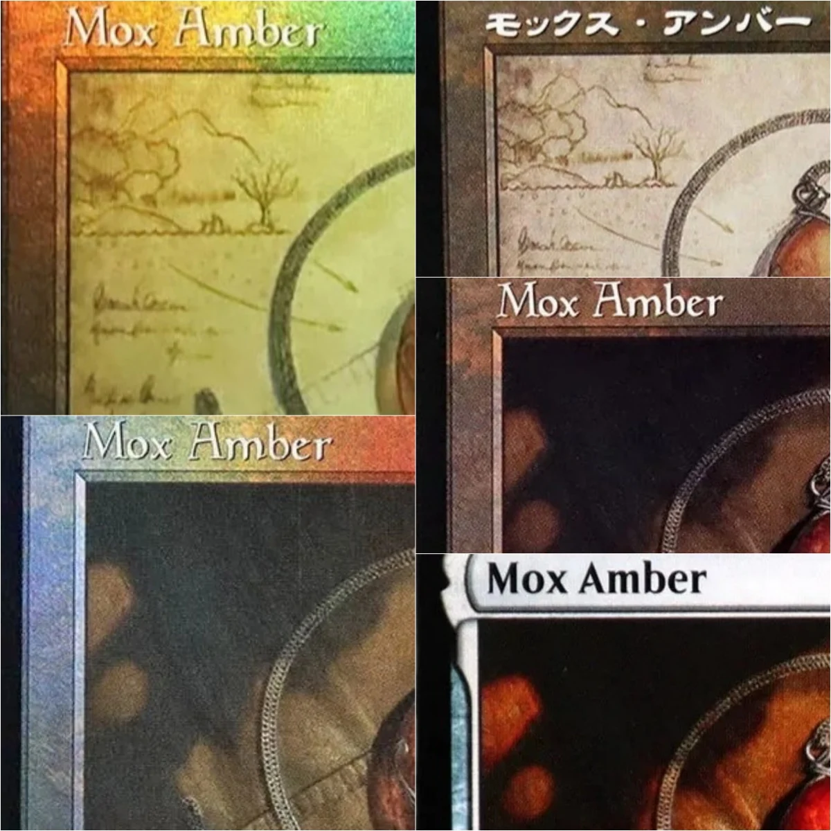 

"Mox Amber" High Quality TCG Magical Proxy Cards Game black Proxy Gathering Board Playing Game Trading Cards