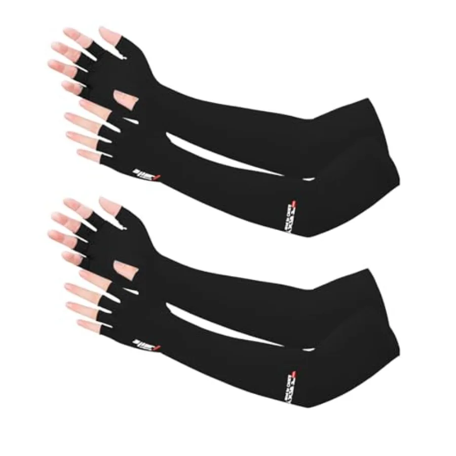 

UV Protection Gloves - Non Slip Sunblock Gloves for Summer Outdoor Fishing and Driving L Size