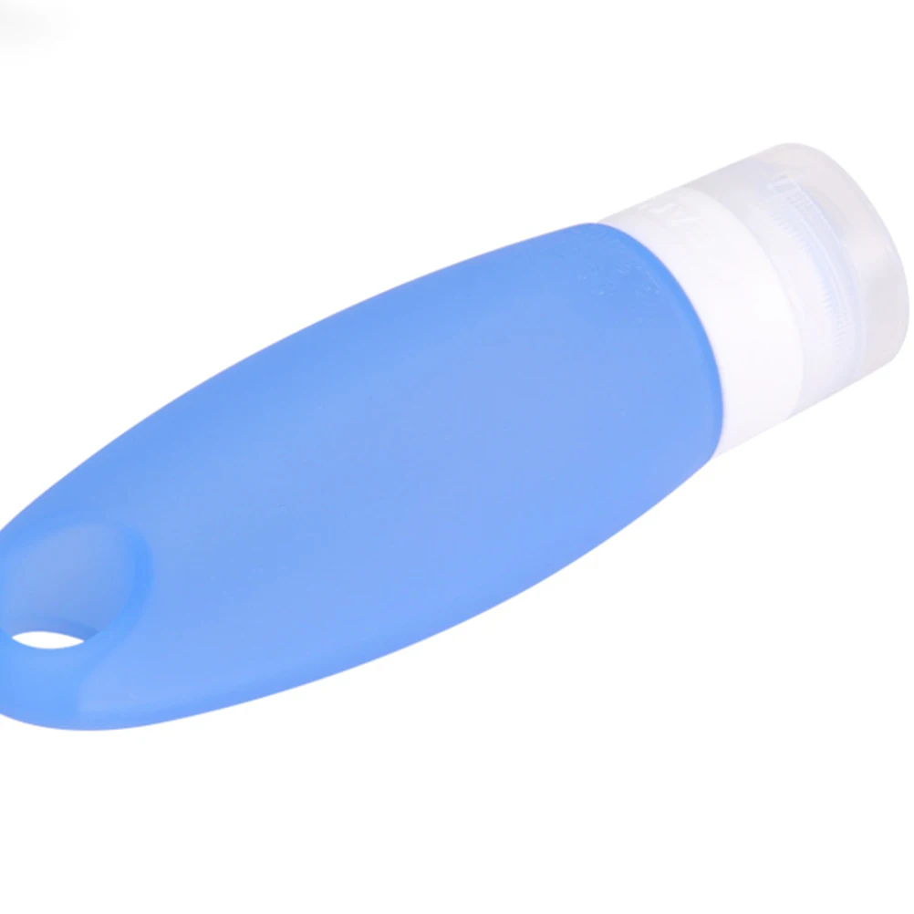 

Silicone Travel Shampoo Container 98ml Reusable Shampoo Container Portable Toiletries Liquid Holder Safe EcoFriendly