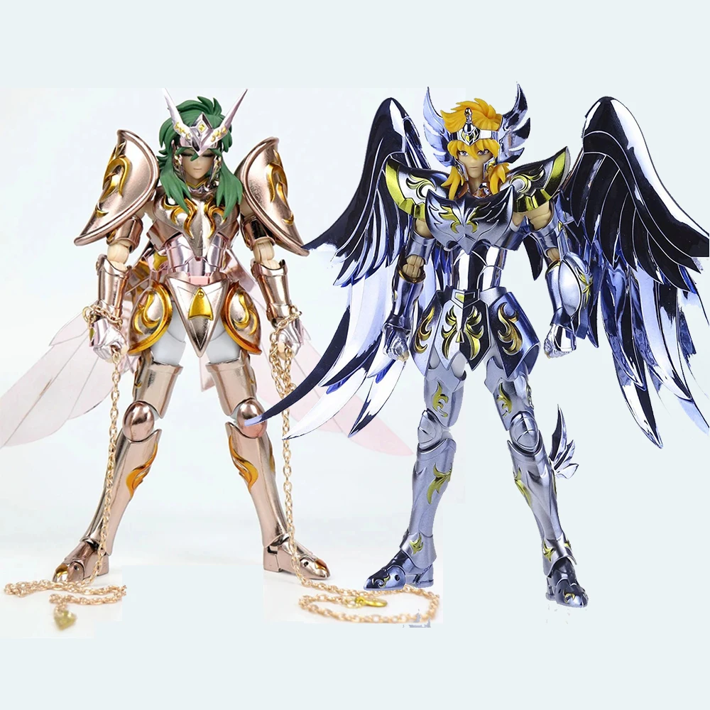 Saint Seiya Myth Cloth EX Caballeros del Zodiaco God White Birds/SOG Cygnus Hyoga Dragon Andromeda Shun V4 Saint Star Great Toys