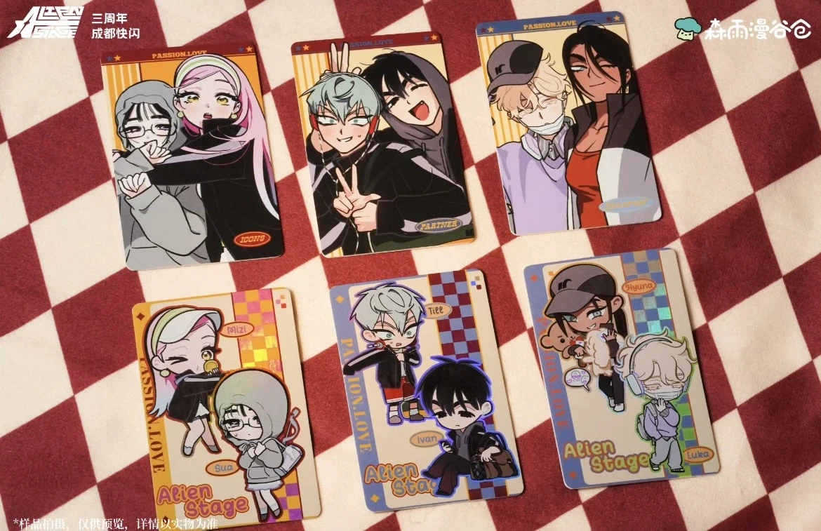 

Alien stage 3rd anniversary VIVINOS Goods acrylic stand Badge card pendant Ticket can be choose official original Pre sale