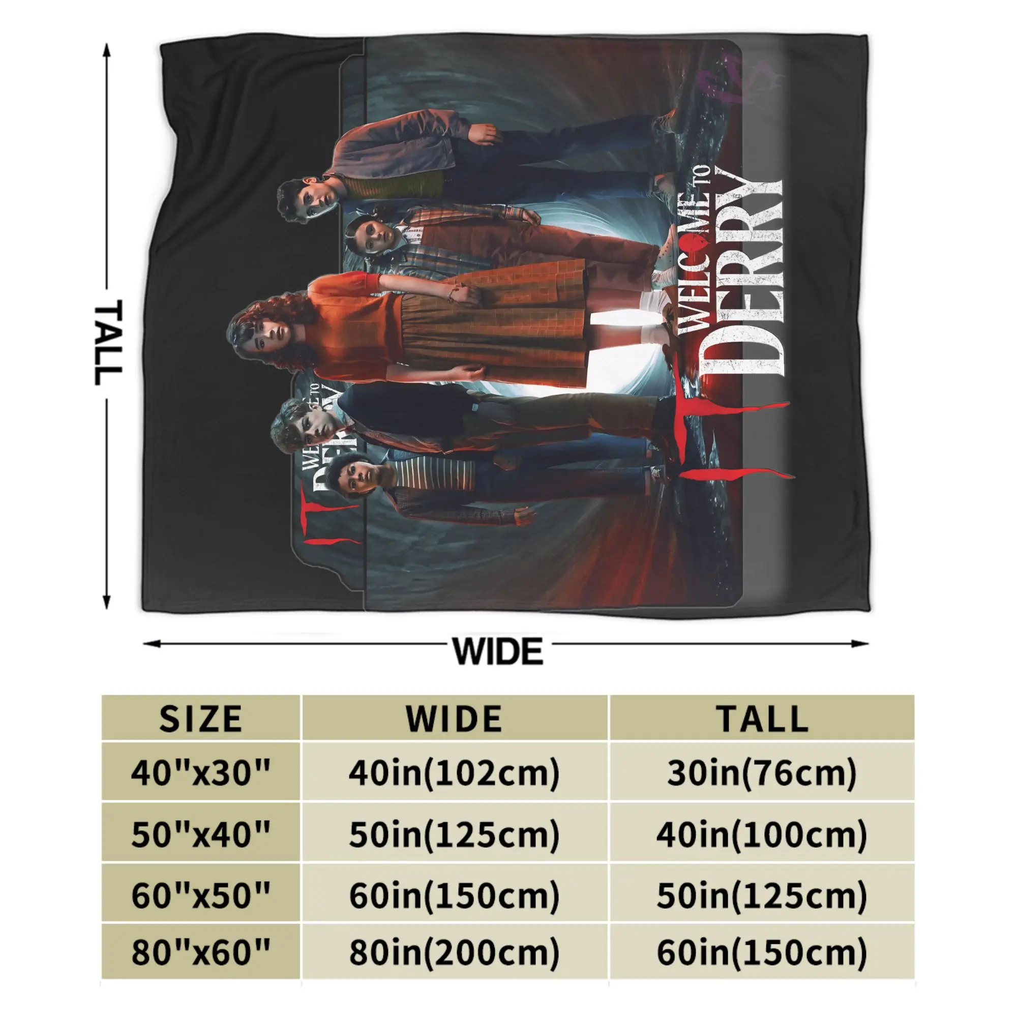 تكنولوجيا المعلومات مرحبا بكم في ديري 2025 المسلسل التلفزيوني الجديد فيلم بطانية قطيفة الطفل الفانيلا رمي بطانية لغرفة المعيشة سوبر الدافئة المفرش