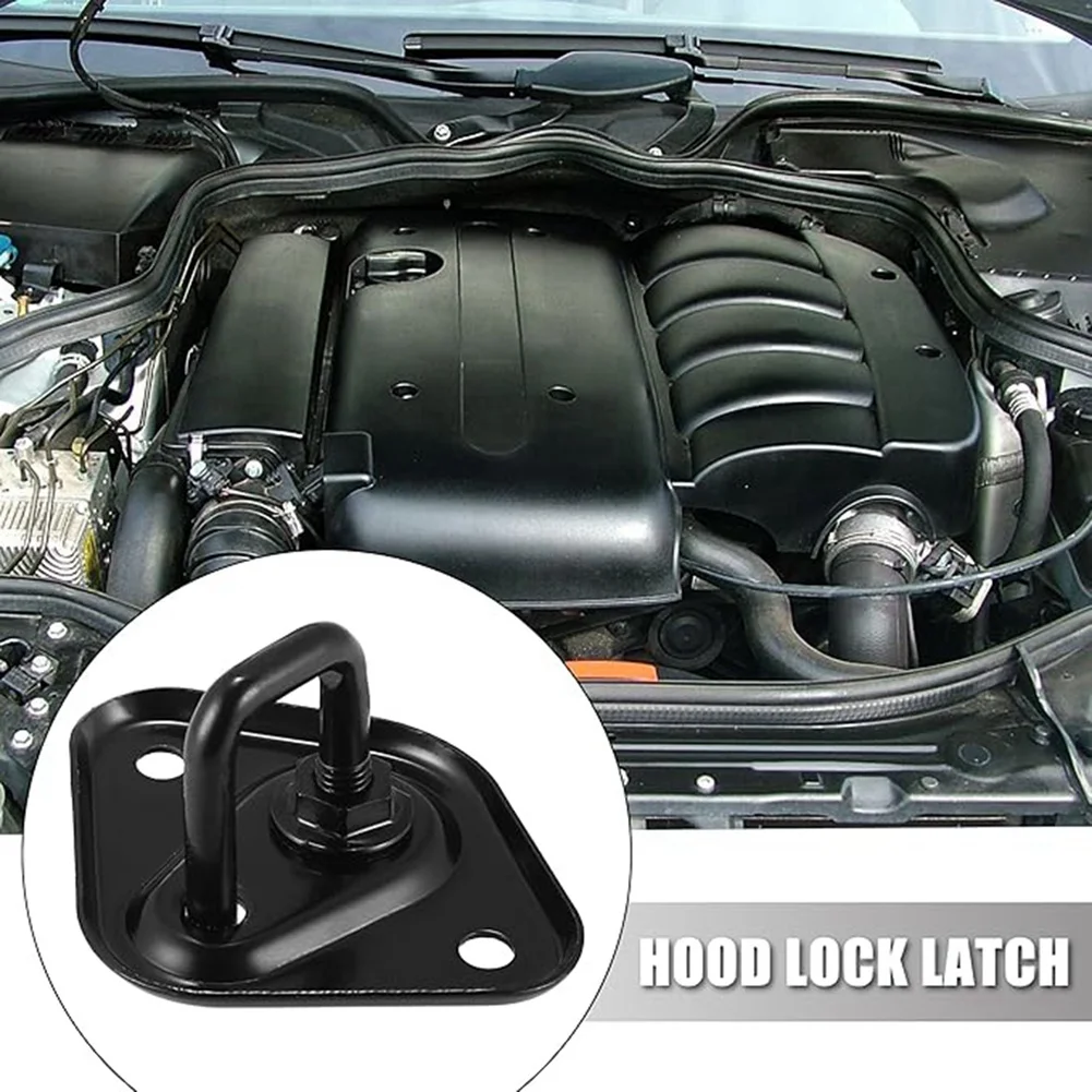 Hood Lock Latch Upper Replacement For C63 AMG E550 E350 C43 AMG Hood Safety Catch A2128800060 2128800060-A61E