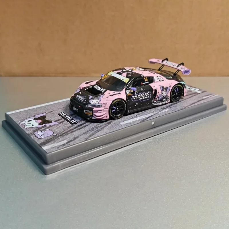 Tarmac Works 1/64 R8 LMS GT3 Evo Il Alloy Motor Vehicle Diecast Model Car Toy Collection Gift