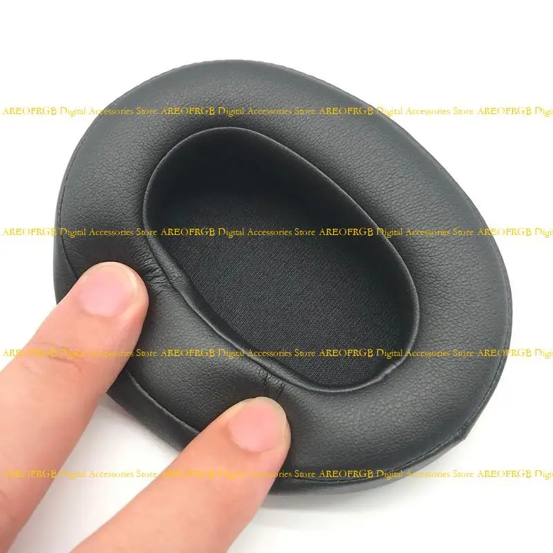 

E21E Leather Ear Cushion Sponge Cover Earpad for So-ny WH-XB900N Headset Spare Part