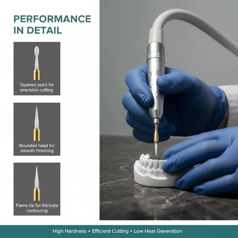 Keramikbohrer 1 Stück 25/27mm Nicht-korrosiver Weichgewebe-Trimmer Effizienter Schneidbohrer für Oralchirurgische Operationen – Detail 10