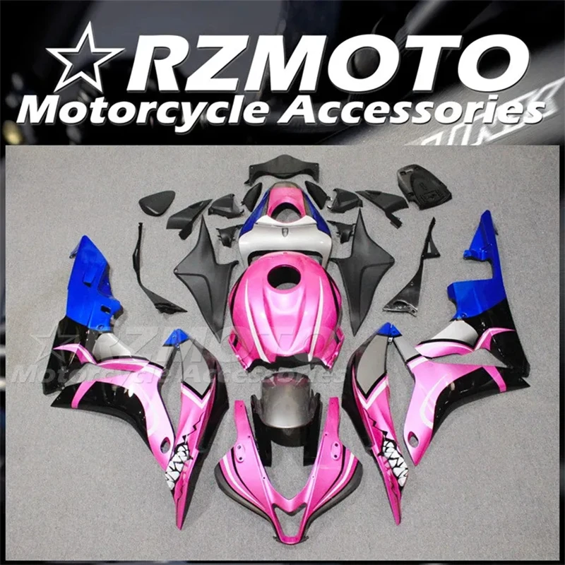 4Gifts New ABS Plastic Shell Motorcycle Fairings kit Fit For HONDA CBR600RR F5 2007 2008 07 08 Custom Shark Pink