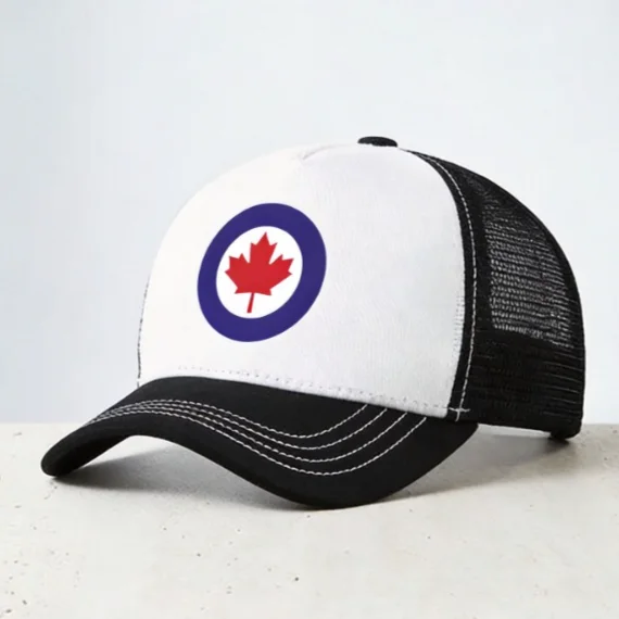 Canada RCAF Air force Baseball Cap fashion summer men Motorcycle Mesh Trucker hats Adjustable Breathable tactics hats