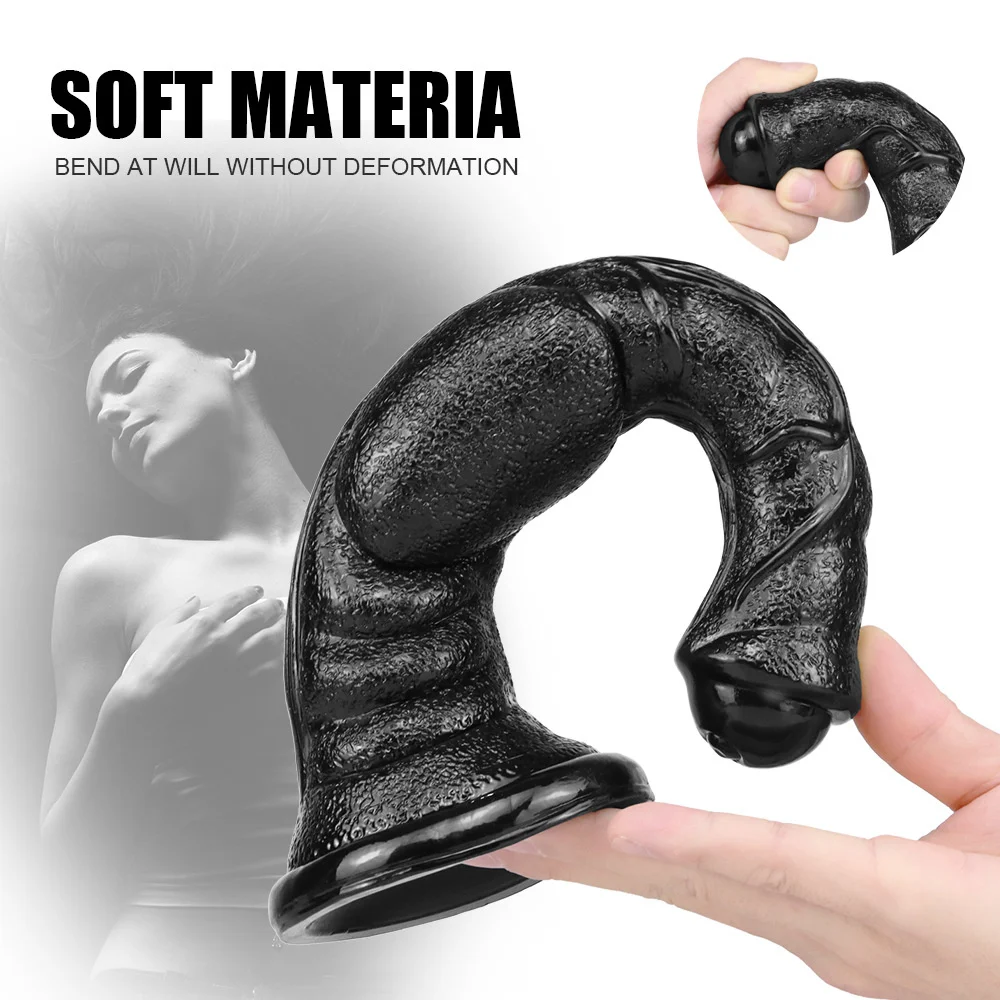 Animal Dildo For Anal Toys For Sex Huge Horse Dildo Penis Suction Cup Dick Sex Toys For Adults Gold Black Dildos For Women Men