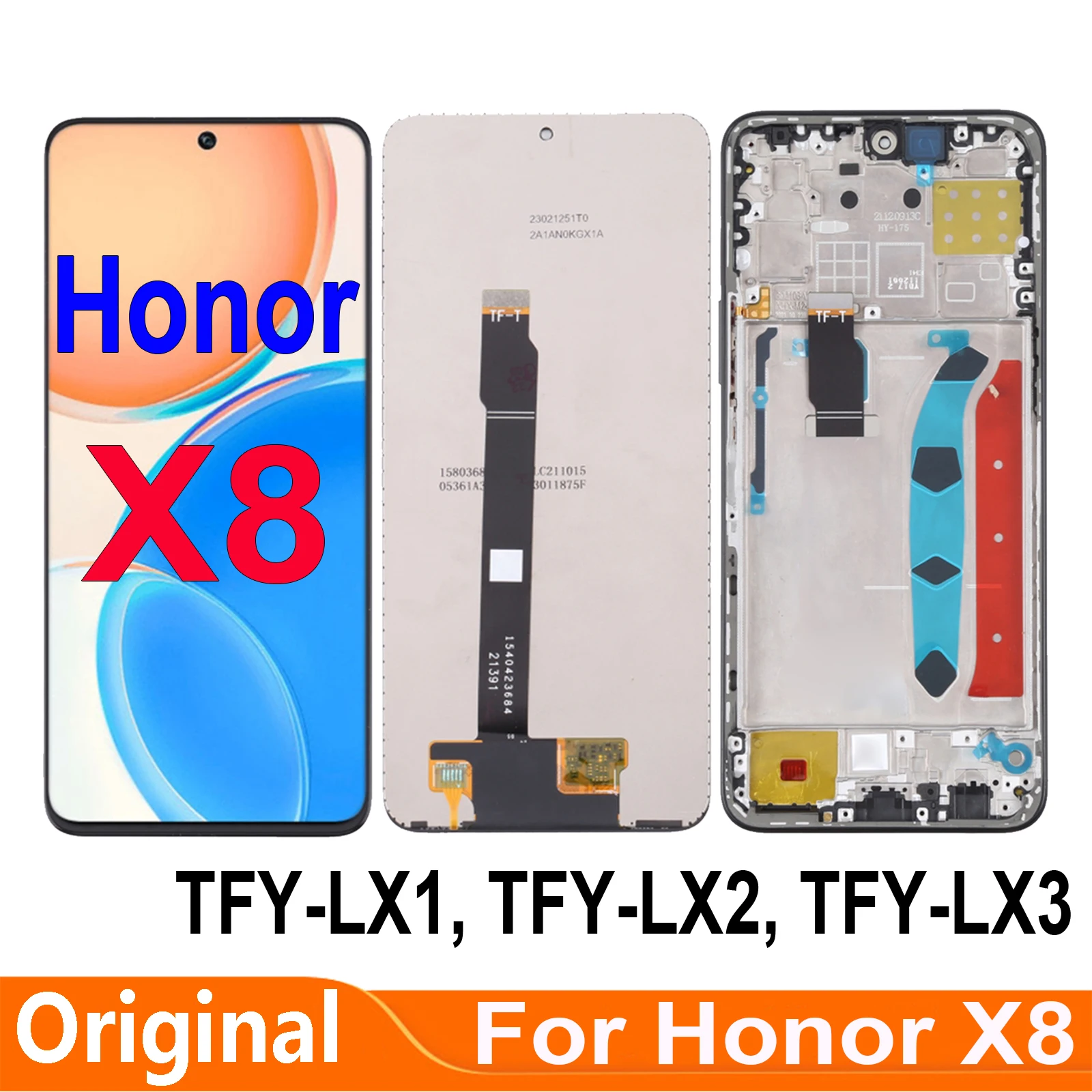 تجميع رقمي بشاشة تعمل باللمس ، شاشة LCD ، هواوي 8 ، 5G ، Honor ، من من من من من نوع xour ، من من من من من نوع X