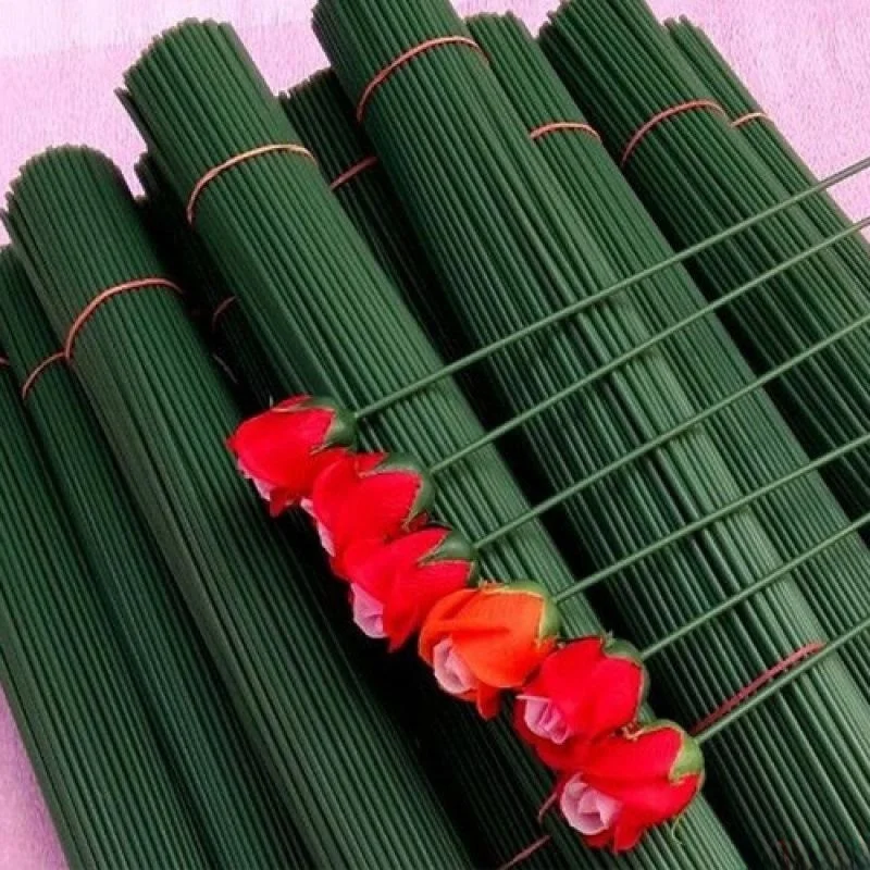 

Иглы-крючки для тонкой проволоки, материалы для стеблей цветов, искусственные цветочные стебли, шелковые цветы, принадлежности для флористики