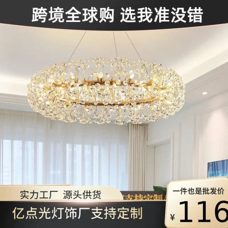 

Подвесной светильник Nordic Dandelion для магазина одежды, популярный в интернете, лампа для спальни, светильник для барной стойки, L