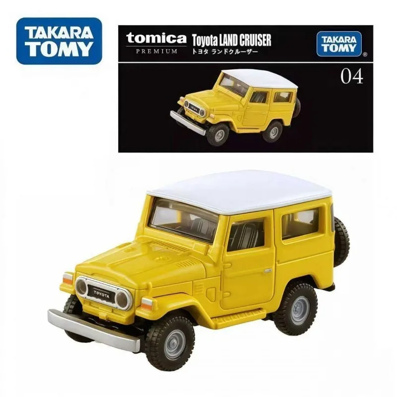 

TAKARA TOMY Tomica Diecast Toy Car Flagship Black Box TP04 Toyota SUV Land Cruiser Exquisite Car Toy Gift for Boys
