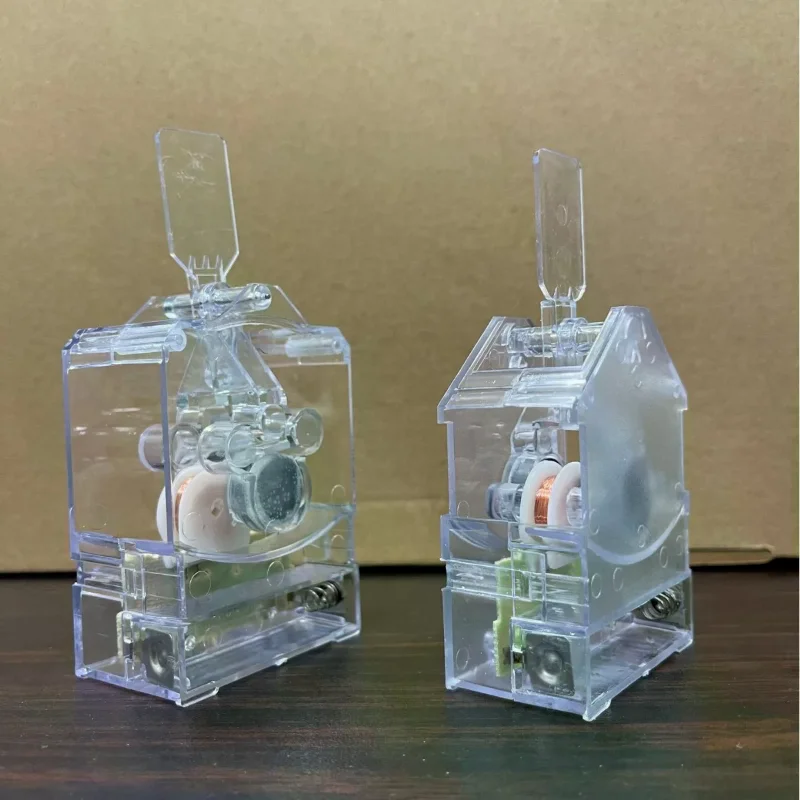 1PC Auto Swing Display Accessories Creative Acrylic Wobbler Stand DIY Automatically Shake Head Model Car Decoration
