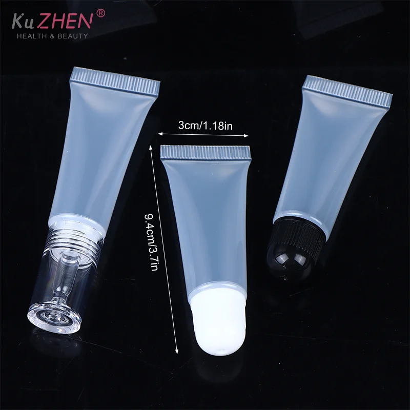 10g Lipgloss Buis Helder Zachte Lege Lippenbalsem Containers Pomp Flessen Hervulbare Mini Squeeze Cosmetische Buizen Crème Lotion reizen