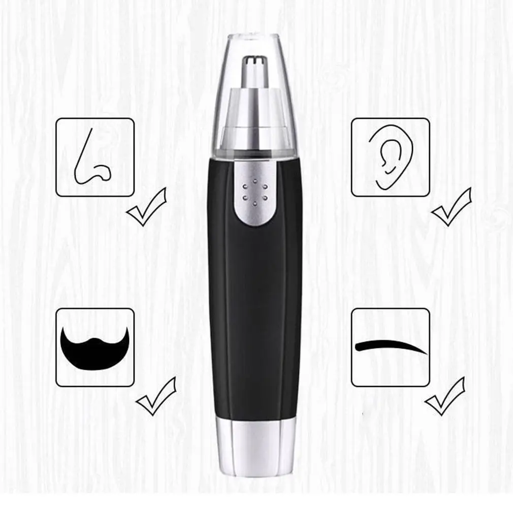 Mini Electric Nose Hair Trimmer Shaver Clipper Ear Nose Beard Eyebrow Trimmer For Man Woman Hair Removal Painless Safety Razor