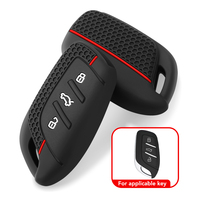 For MG 4 2023 Mg4 Ev MG HS GT ZS EV ZX MG5 MG6 3 Buttons Silicone Fob Key Cover Case Keychain for Roewe RX3 RX5 RX8 ERX5 I6 I5