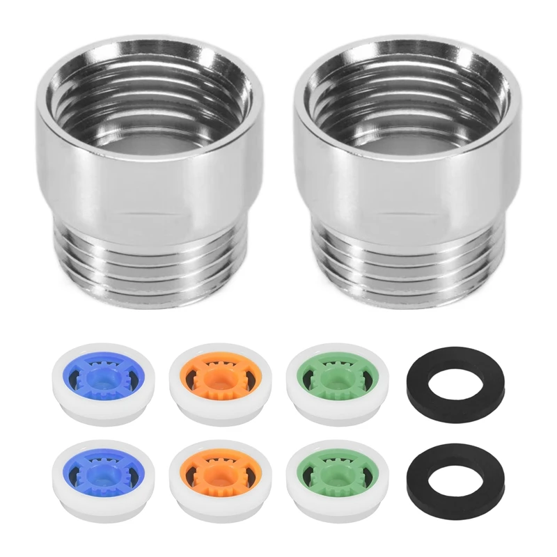 2 Pieces Flow Restrictor Water Flow Restrictor Set Up To 70% Water Saving For Shower