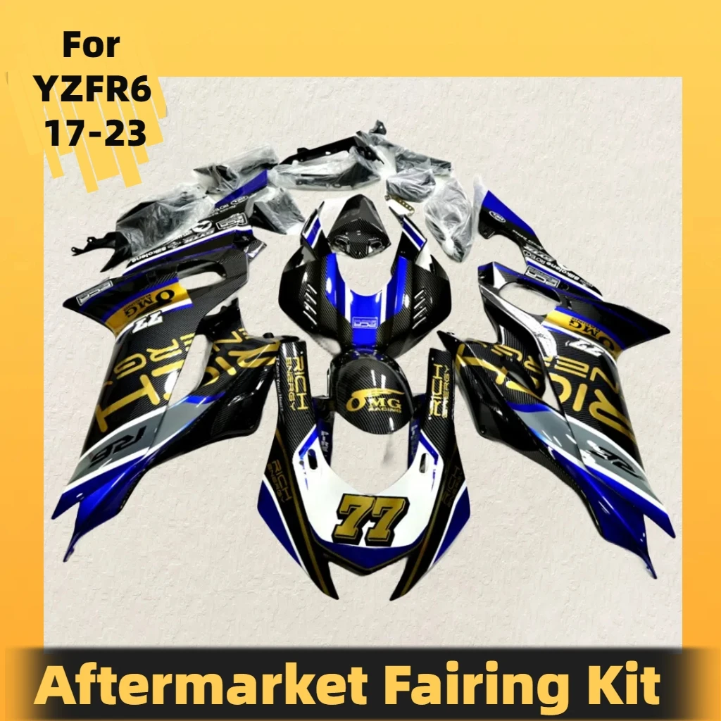 

Fairings Motorcycle YZF R6 17-20 21 22 23 Prime Fairing Bodywork Kit Panel for YAMAHA R6 2017 2018 2019 2020 2021 2022 2023