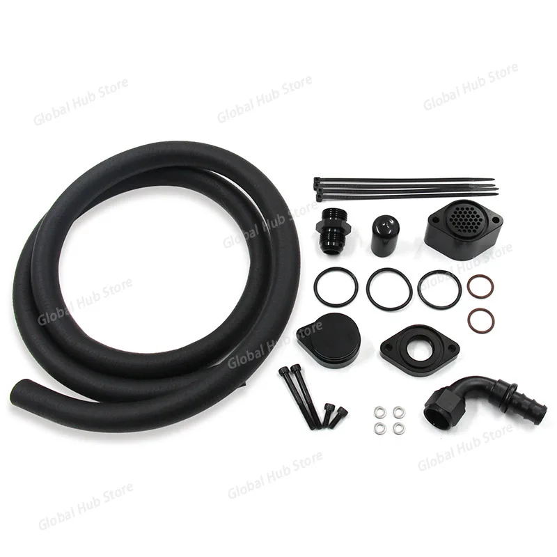 11-20 For Ford 6.7L Power Stroke CCV PCV Rewired Engine Ventilation Kit