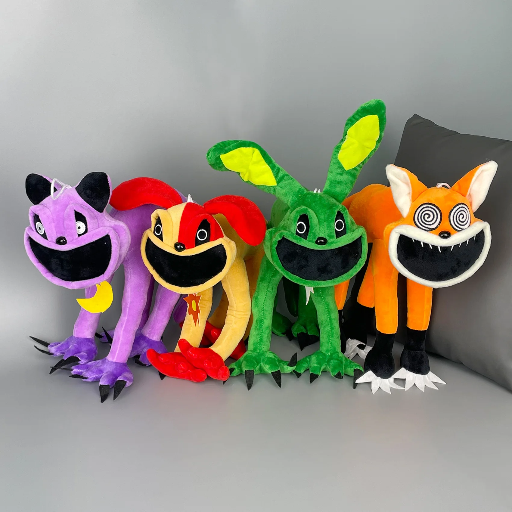 25-35cm Smiling Critters Plush Toy Smiling Critters Cat Nap Catnap Accion Doll Soft Toy Peluches Pillow Christmas Gift Kids