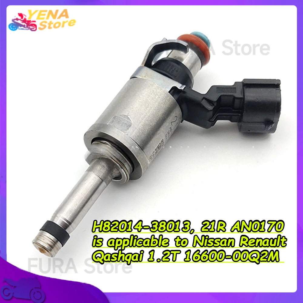 

Motorcycle fuel injector H82014-38013, 21R AN0170 is applicable to Nissan Renault Qashqai 1.2T 16600-00Q2M
