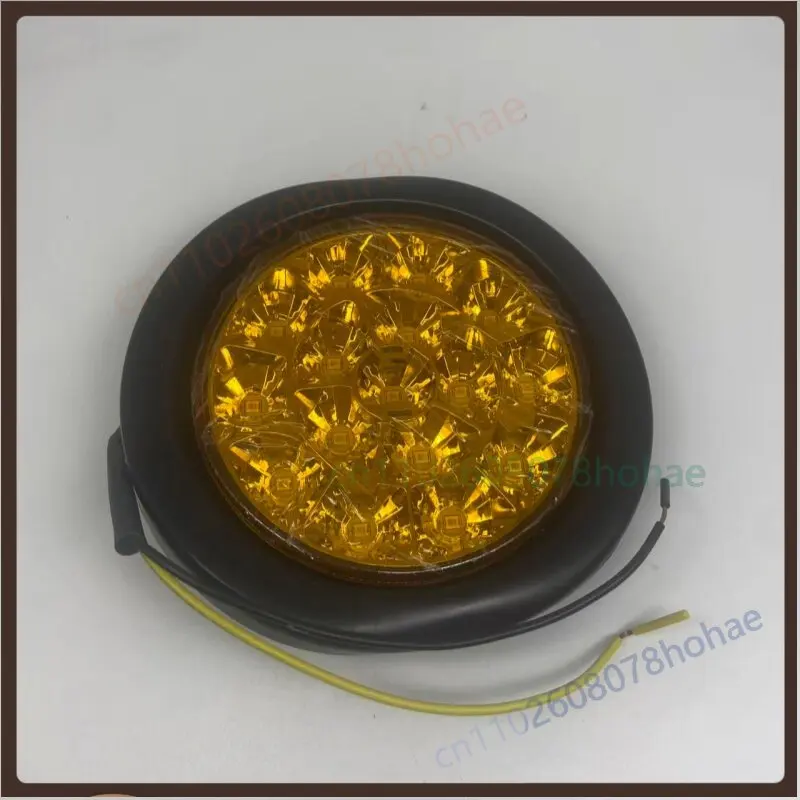 For Shiliduo Single Round LED Tail Light Core 24V CIMC Trailer Brake Turn Reverse Lamp Electrical Parts
