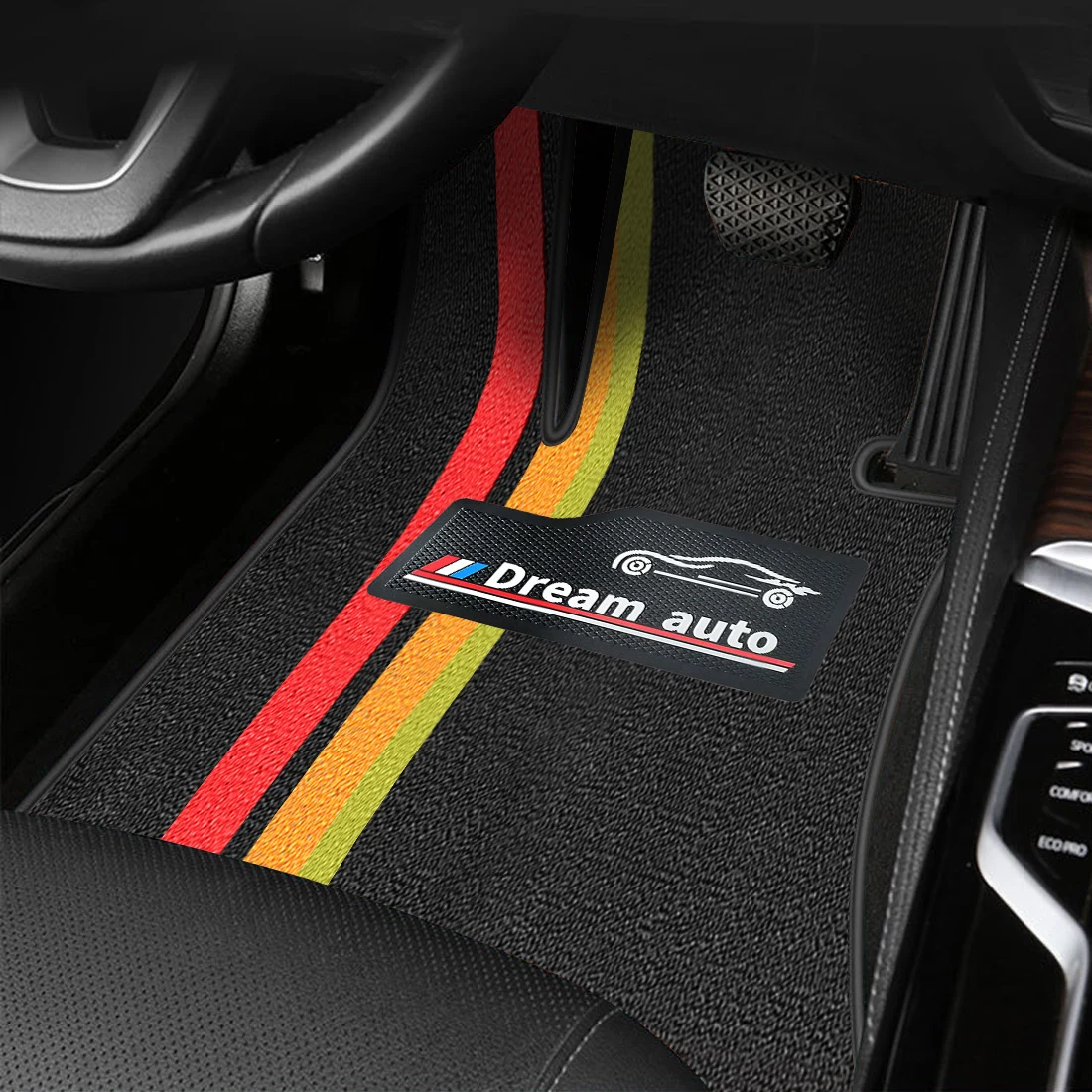 Polymères de sol de voiture étanches, tapis de voiture, ensemble complet, accessoires de protection intérieure, BMW bronch2009-2015, E84