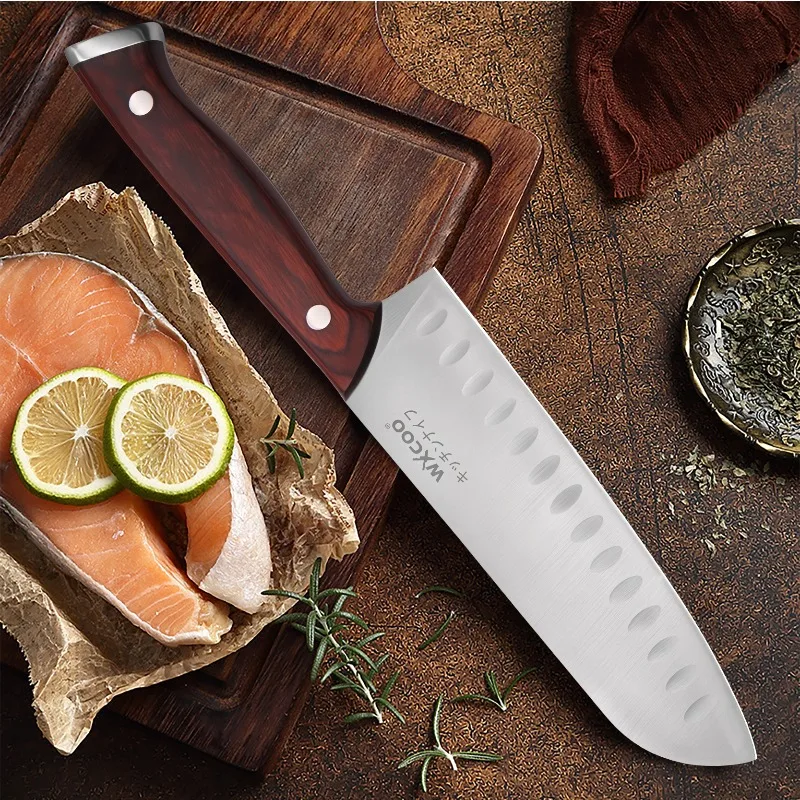 All-In-One Kitchen Knife Set Creative Stainless Steel Boning Knife Meat Cleaver Fruit Vegetable Cutting for Cooking Kitchen