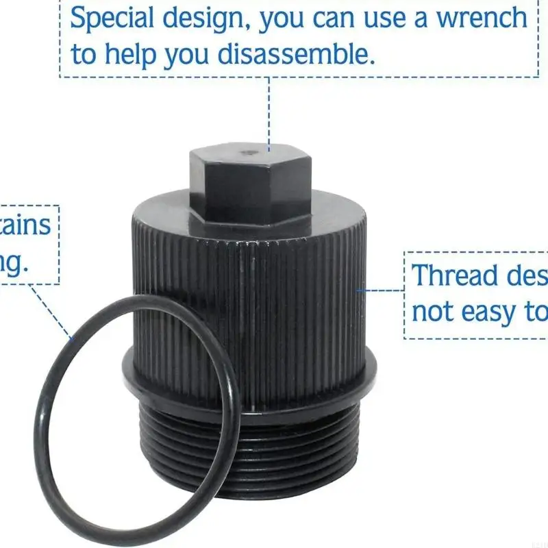   190030 Drain Plug Caps Assembly High Performances Pool Drain Plug for Pool Filter