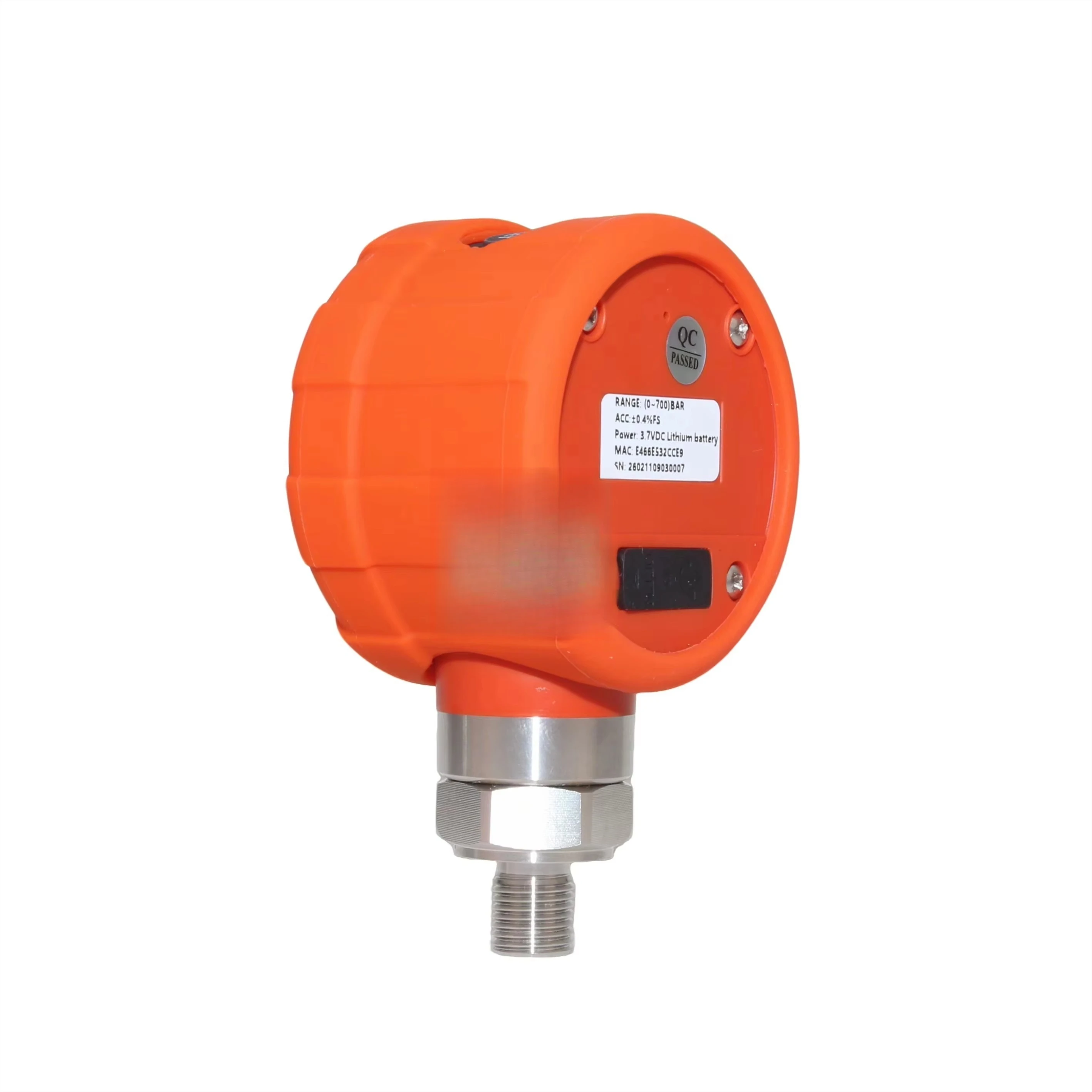XZT 2.5''/60mm Bluetooth for Digital Hydraulic Pressure Gauge 0-700BAR Automotive Maintenance Pressure Sensor Tool