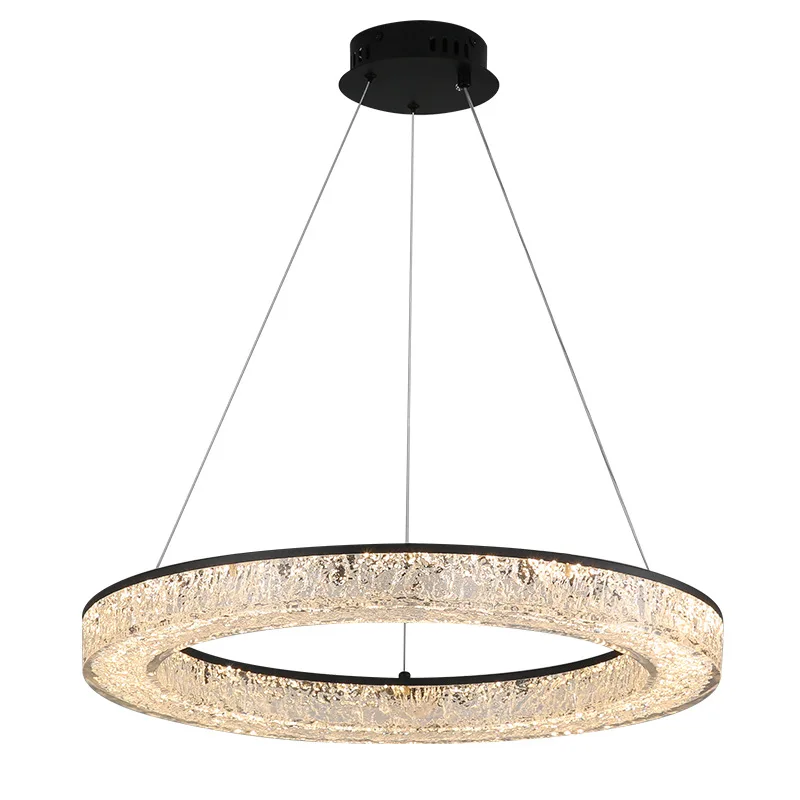 

Italian minimalist living room chandelier high-end light luxury