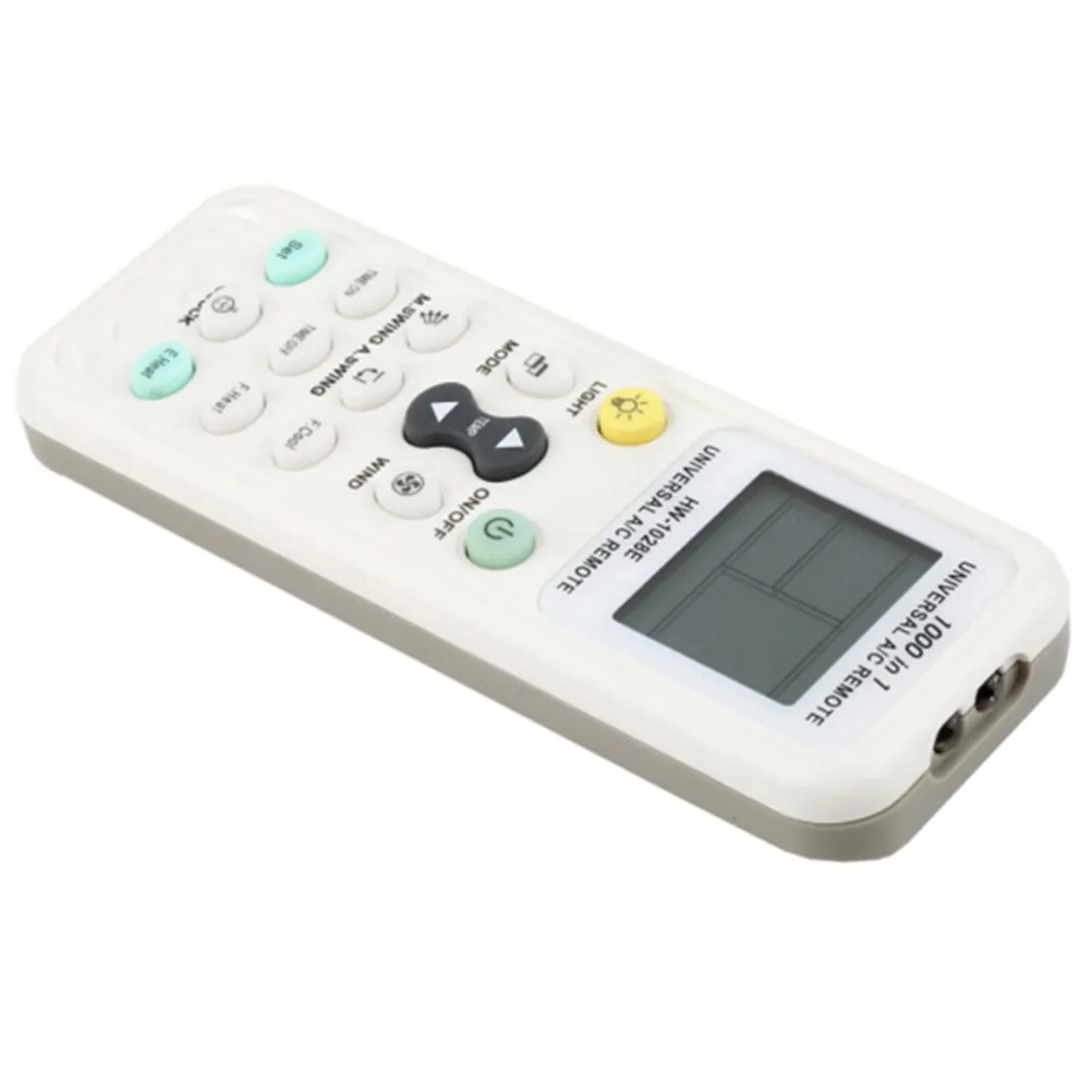 

Universal Air Conditioner Remote Controller 13x5x2.5cm Beige Powerful 1000-in-1 Air Conditioning Control Compatible Worldwide
