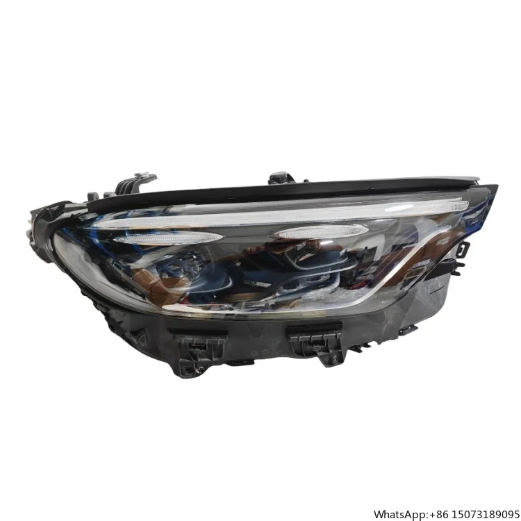 High-End Geometric Beam Adaptive Headlights for GLC 254 Cars Cool White Light Waterproof Feature