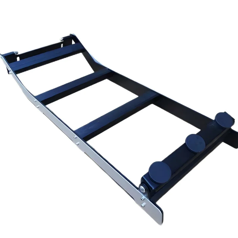 Aluminum alloy roof side ladder, car exterior travel frame