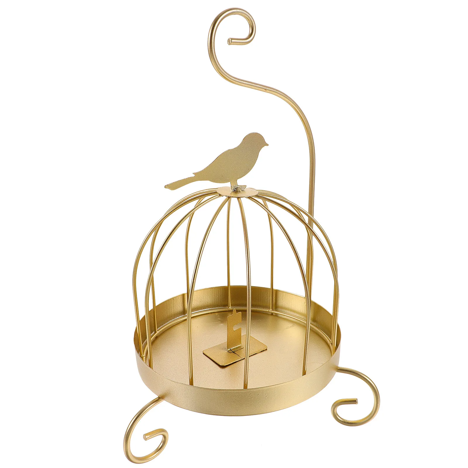 Iron Birdcage Coil Holder Mosquito Incense Burner Vintage Metal Anti Scalding Home Patio Desk Ash Catcher Decor