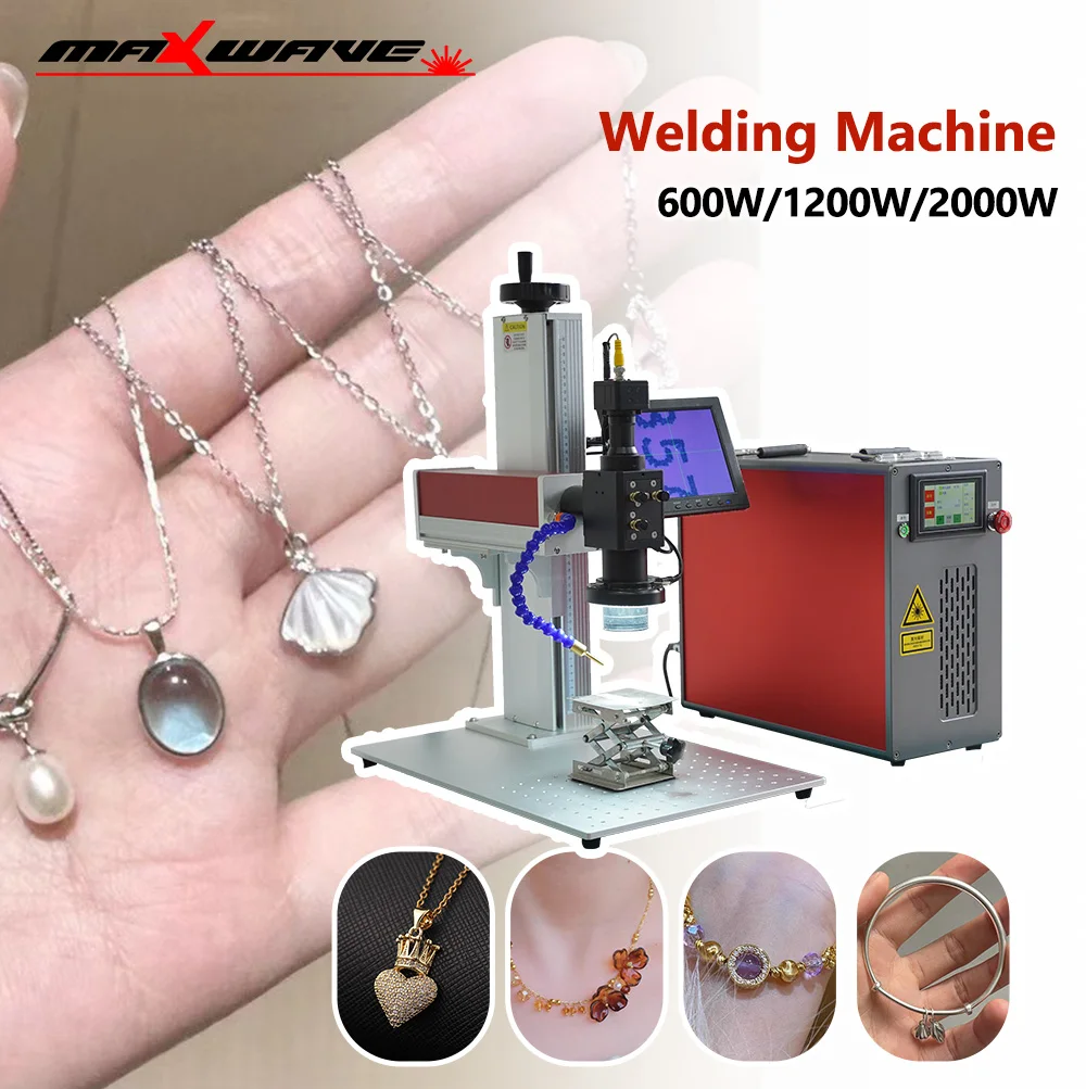 MAXWAVE 120W High Precision QCW Laser Welding Machine Jewelry Specific Long Lasting Laser Factory Direct Quality