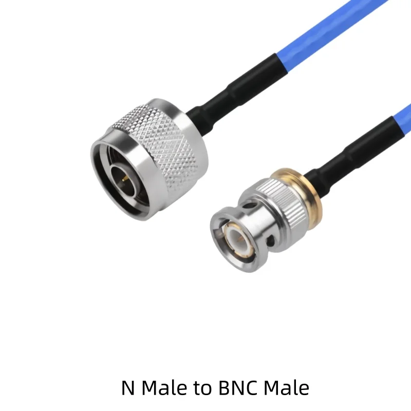 SS402 Ultra-soft High-Frequency Cable BNC to N Male High-Frequency RF Connection Cable