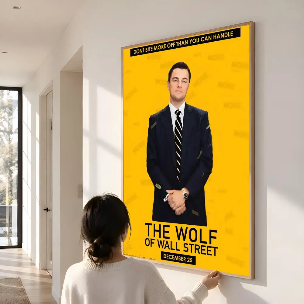 The Wolf Of Wall Street Money Is King Famous Movie Poster Wall Art Home Decor Living Room Bedroom Office Dorm Apartment Gift - view 5