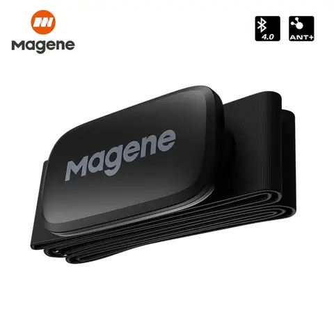 Magene H003 moniteur de fréquence cardiaque moteur Bluetooth ANT capteur avec sangle de poitrine ordinateur vélo Wahoo Garmin BT sport