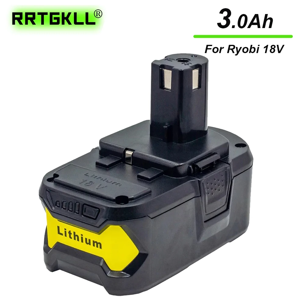 

Аккумуляторная батарея для Ryobi ONE +, 18 в, 6000 мАч, подходит для BPL1820, P108, P109, P106, P105, сменный литий-ионный аккумулятор