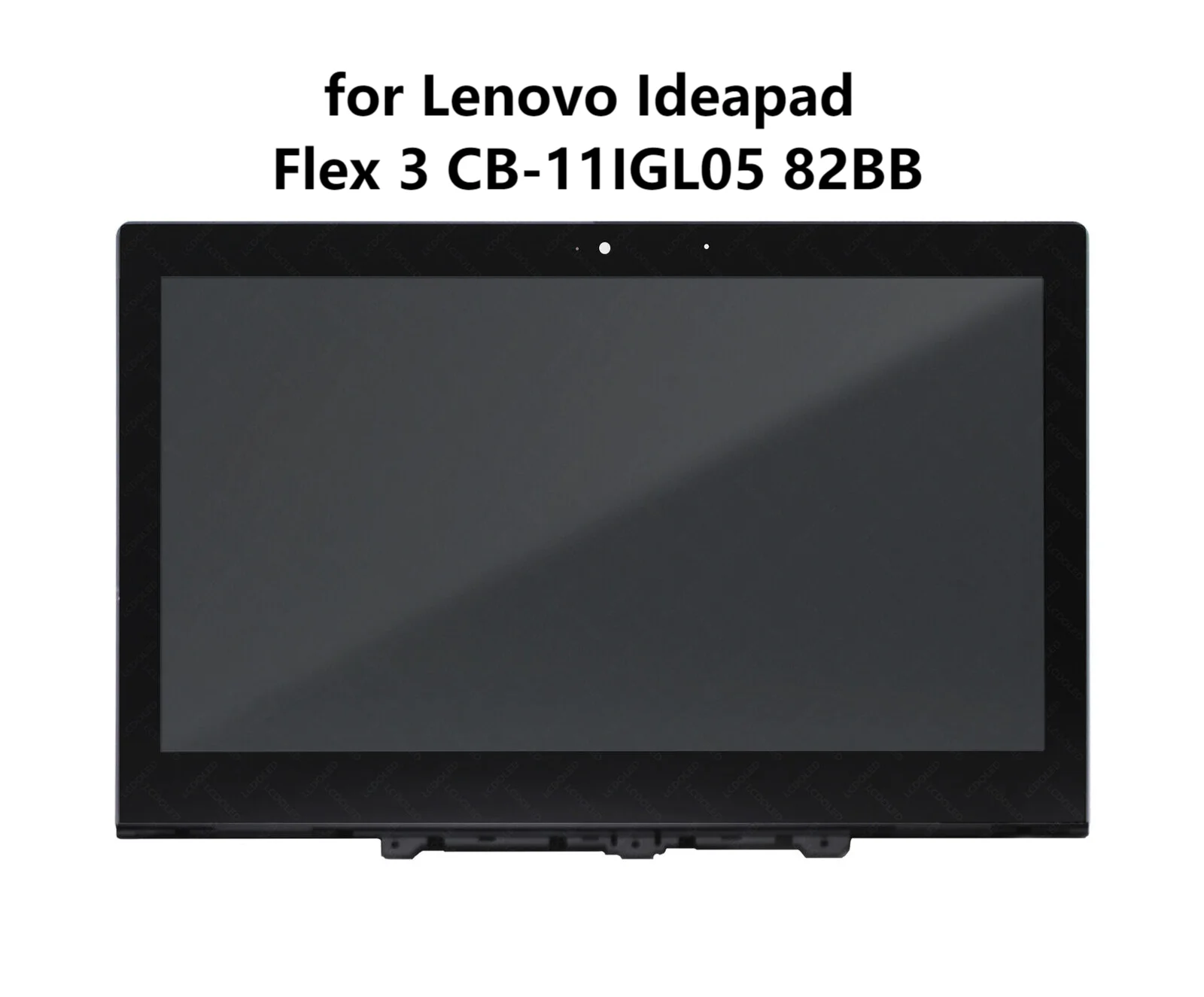 1366X768 11.6'' IPS HD for Lenovo Ideapad Flex 3 CB-11IGL05 82BB LCD Display Touch  Digitizer Matrix Assembly with Frame 30 Pins