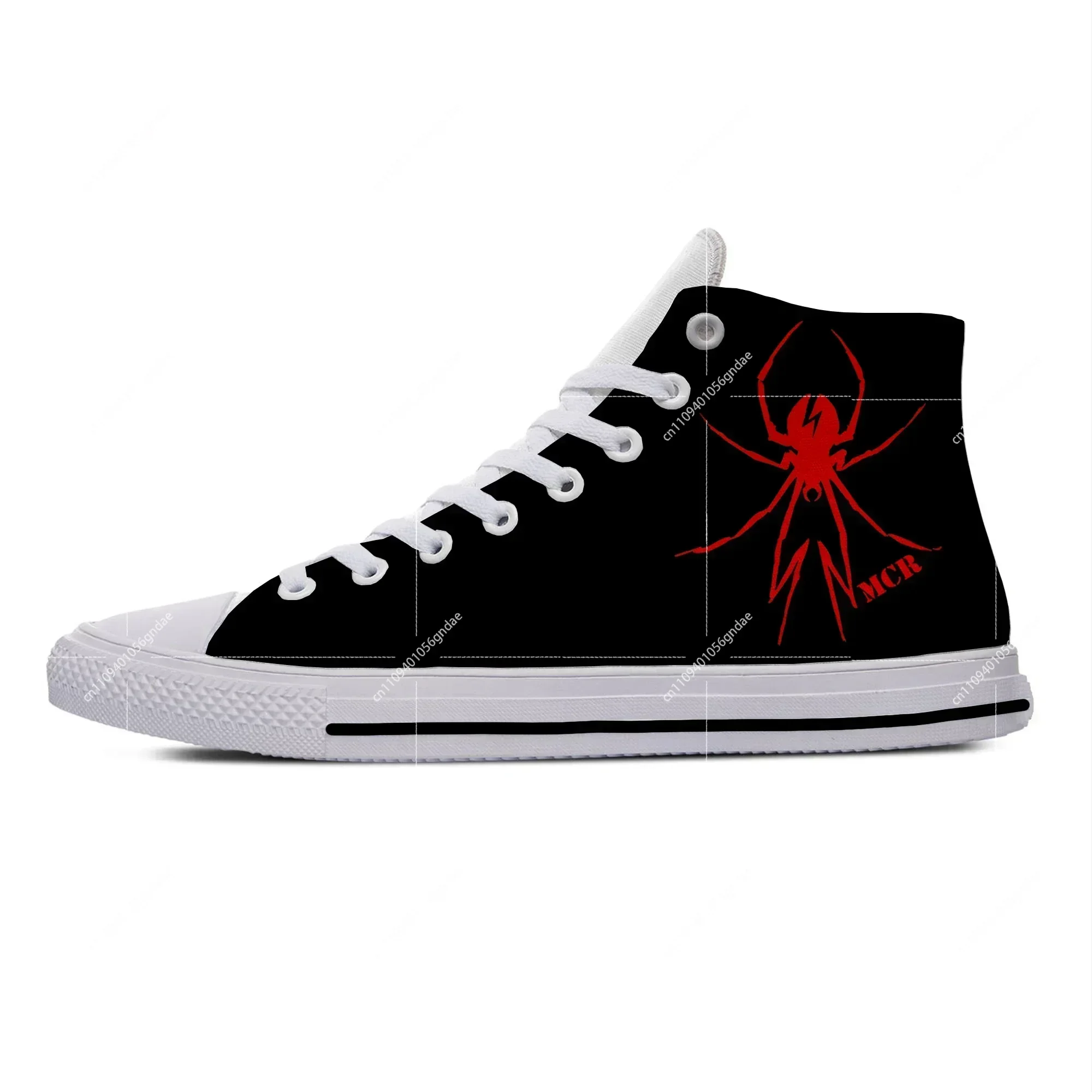 Hot Summer My Chemical Romance MCR Rock Band Funny Casual Shoes High Top Lightweight Men Women Sneakers Breathable Board Shoe view 6